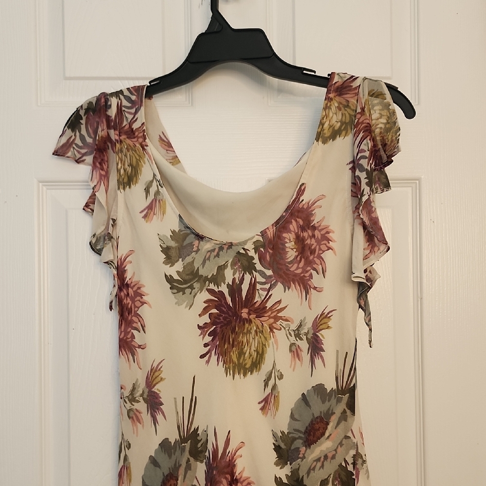 Floral Asymmetrical Dress - Picture 11 of 16